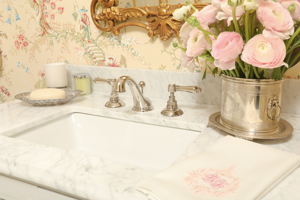 Chinoiserie Bathroom Renovation Interior Design Inspiration